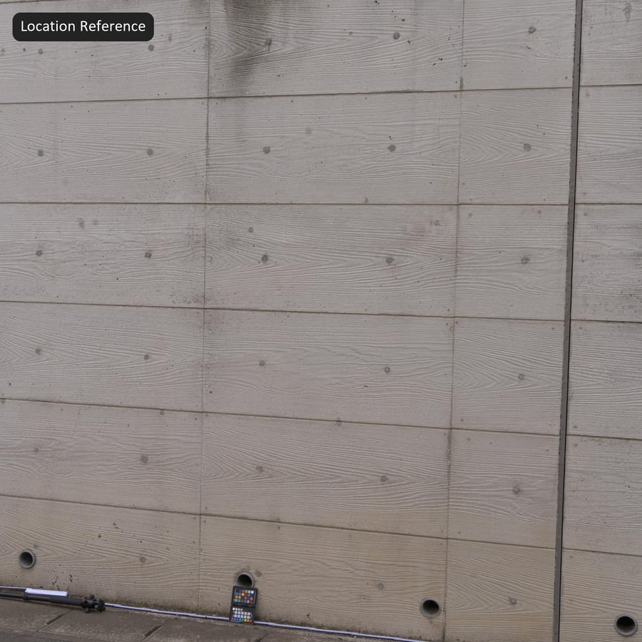 Board Form Wood Patterned Concrete Wall Texture