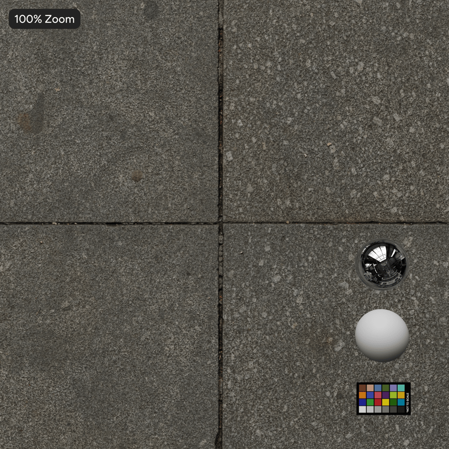 Vierkante granieten bestrating