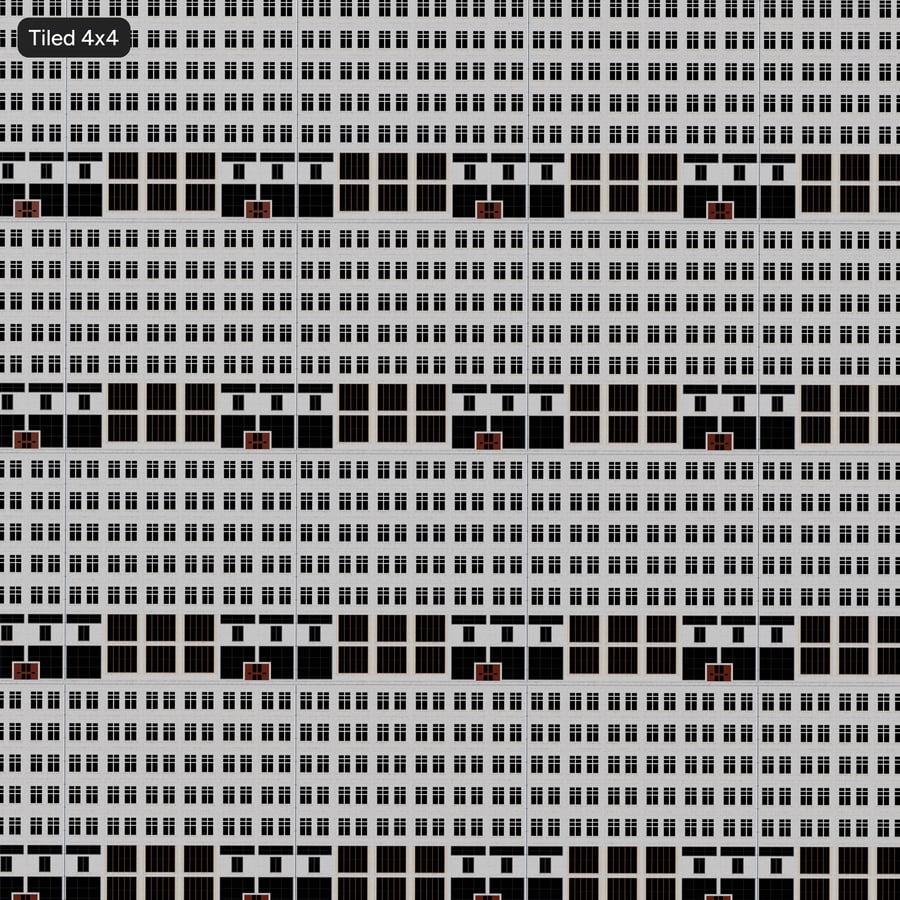 建筑立面墙体航拍纹理，白色