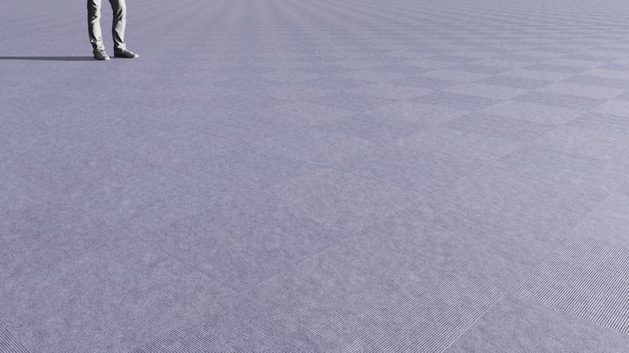Textura de carpete comercial em ladrilhos, azul marinho