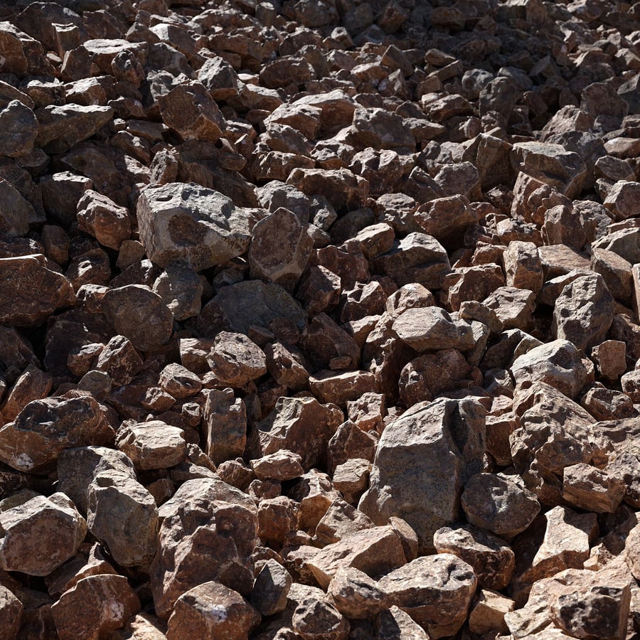 Medium Desert Sandstone Rock Models Collection
