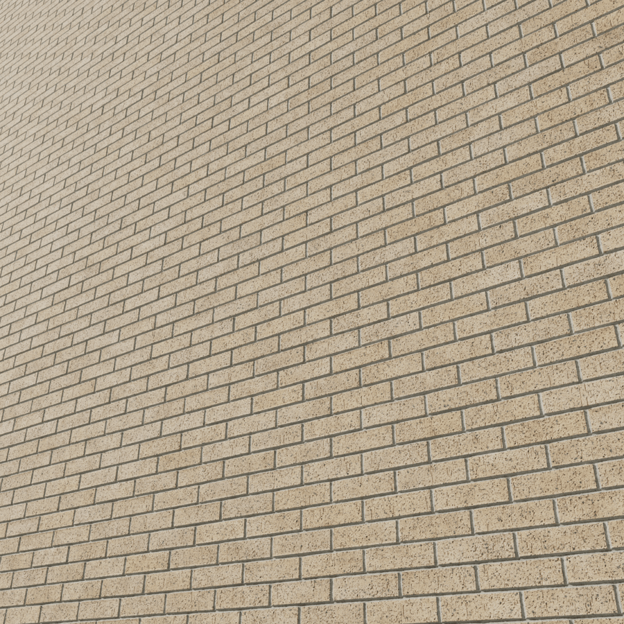 Running Dragfaced Brick Texture, Beige