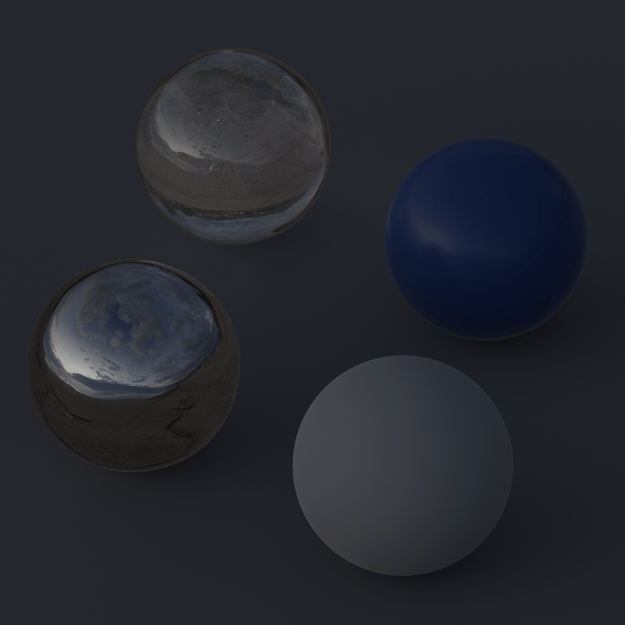 Hora azul na praia Céu nublado HDRI ao ar livre