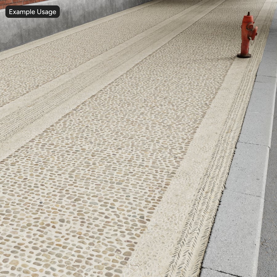 Decorative Cobblestone Texture