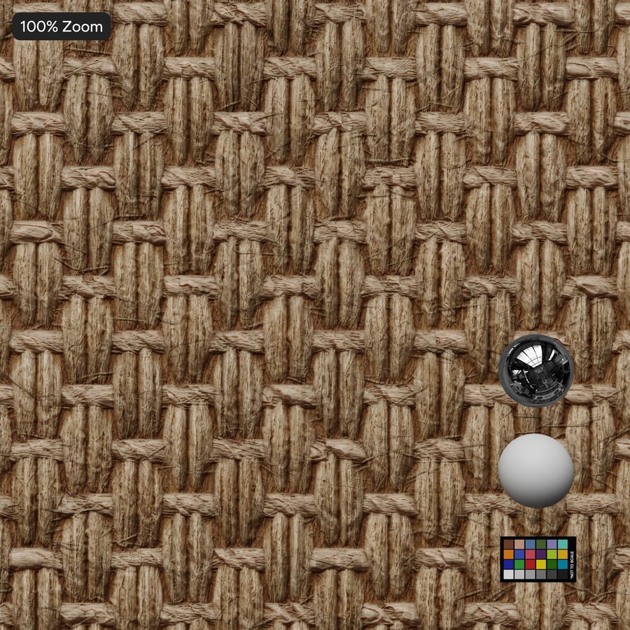 Jute Checkerboard χαλί δάπεδο υφή