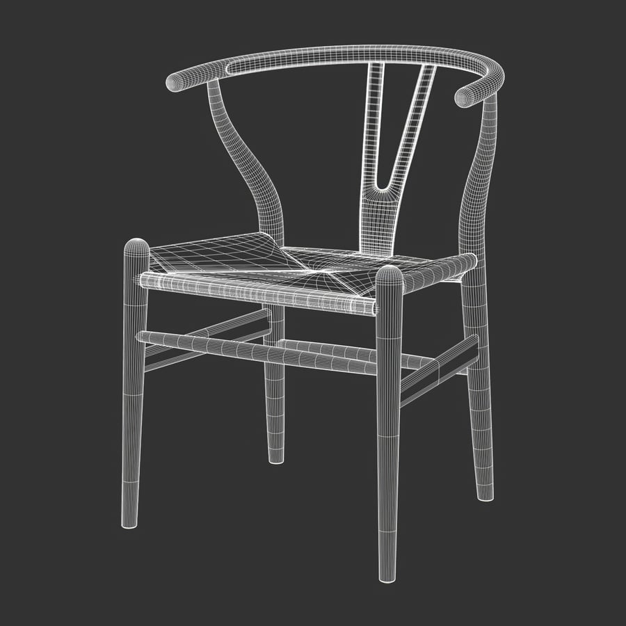 Timber Replica Hans Wegner CH24 Fork Chair Model