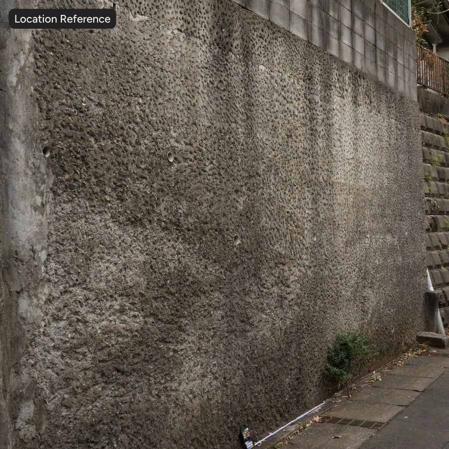 Kopott aggregált betonfal textúra