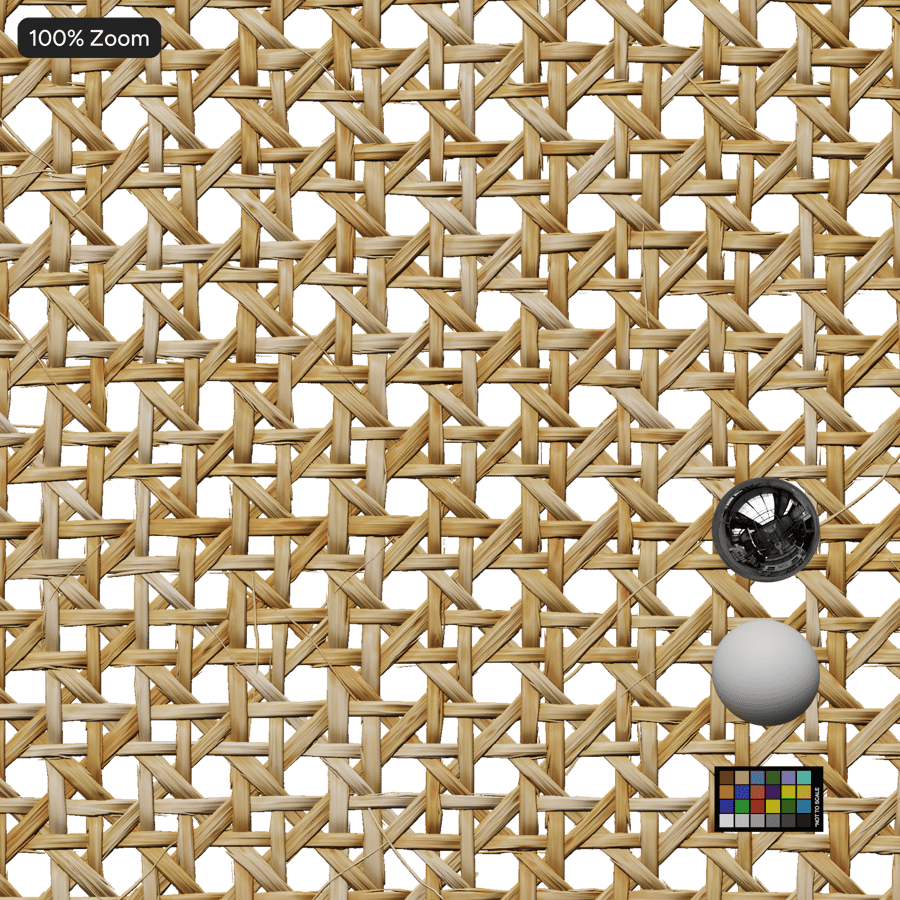 Textura de tela de vime de bengala grande