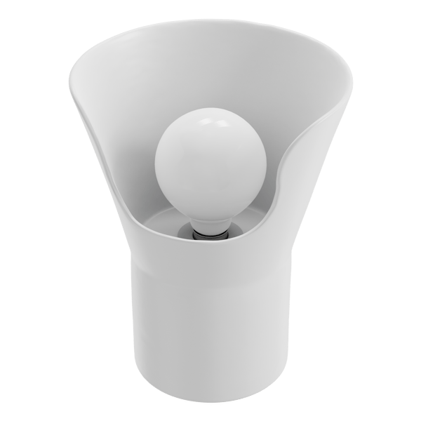 Modelo de candeeiro Eno Ceramic Xona, Branco