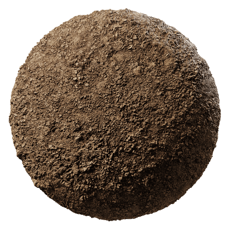 Rocky Clay Soil Ground Texture