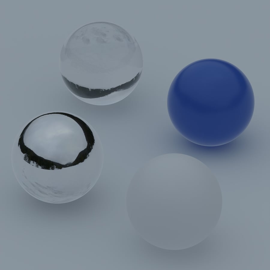 Snowy Mountains Overcast Sky Outdoor HDRI