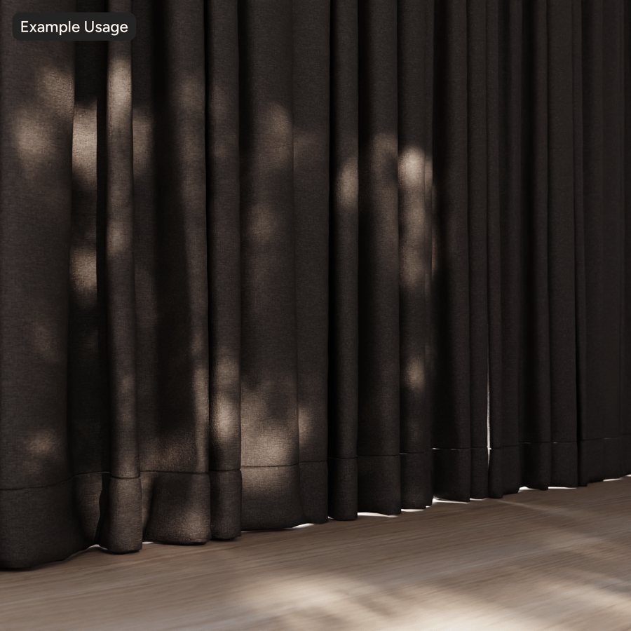 Tecido para estofamento de cortinas de chenille liso, cinza