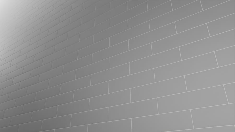 Matte Brick Bond Subway Tile Texture, Grey