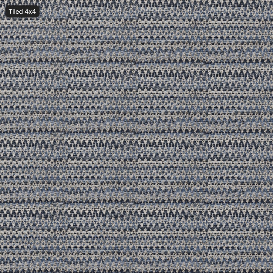 Textura de tecido Chindi Diamonds, azul