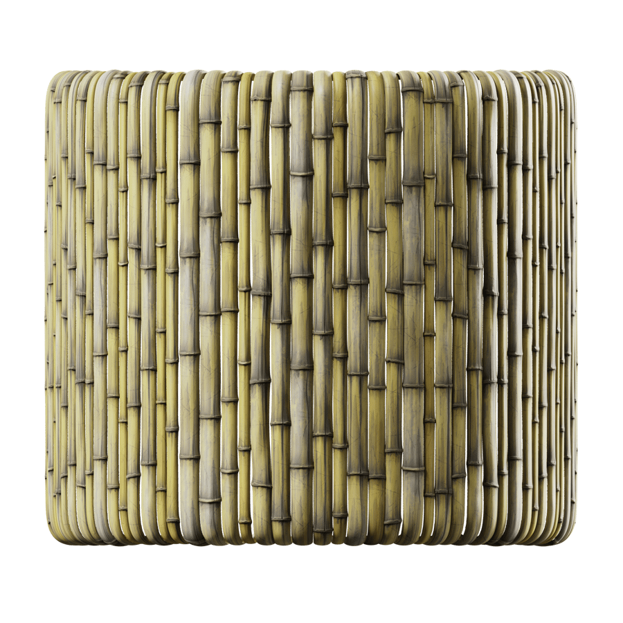 Old Dried Bamboo Wall Texture