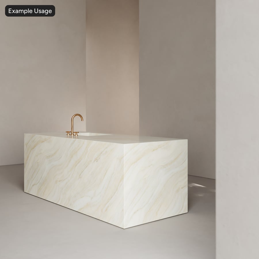 Texture de pierre marbre blanc Palissandro poli, crème
