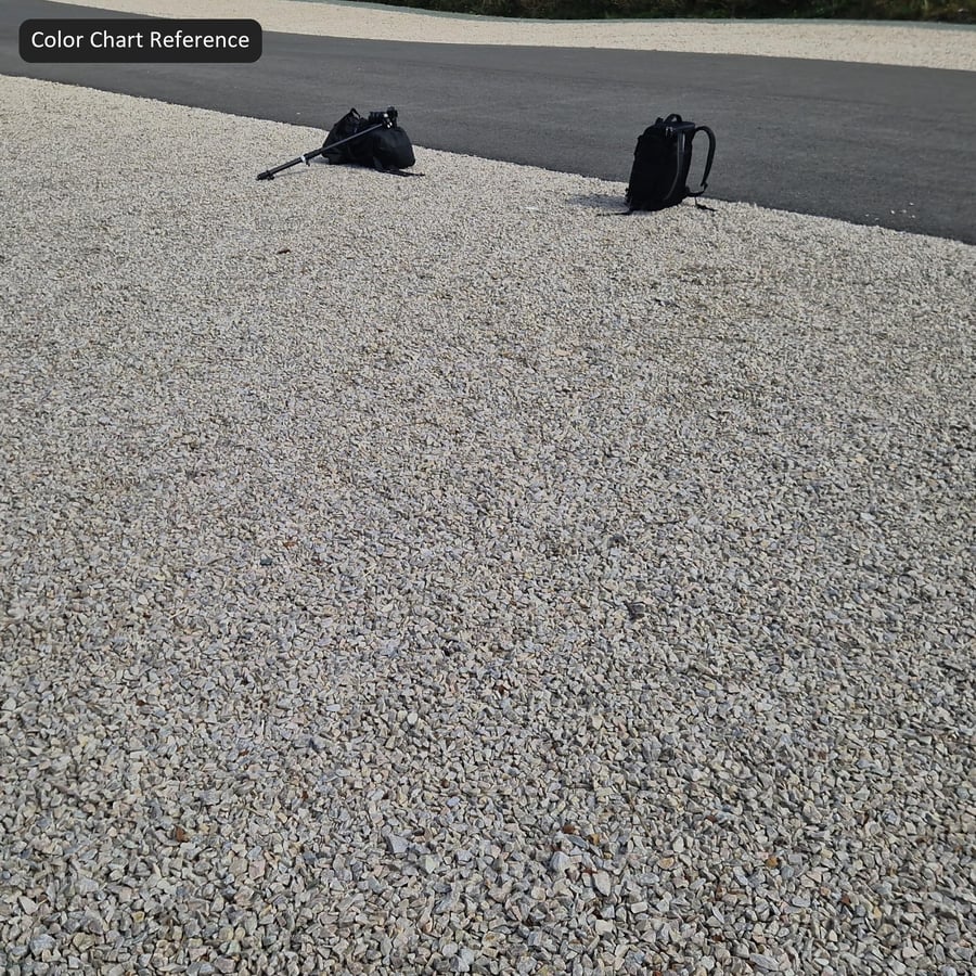 Compacte, fragmentarische grindstructuur