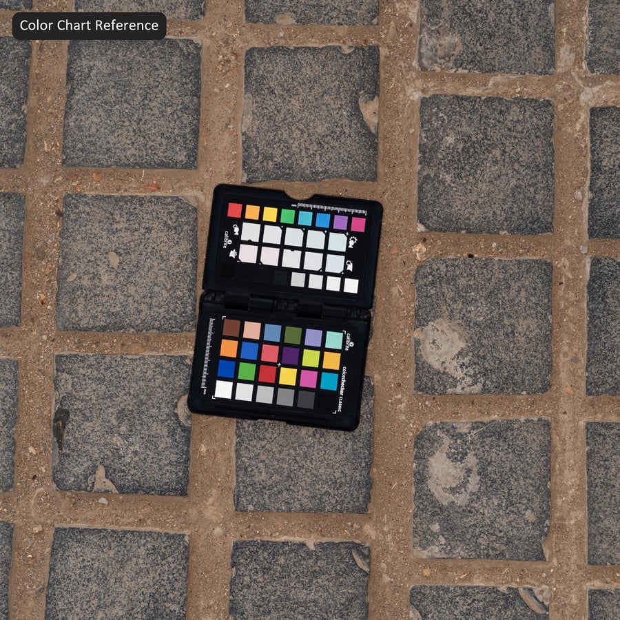 Square Stone Sett Ground Texture, Gray