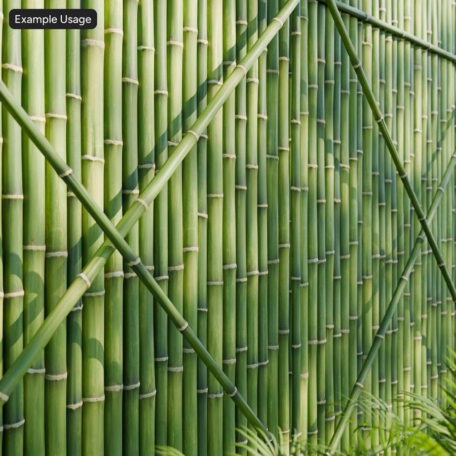 Discolored Bamboo Texture Atlas, Green