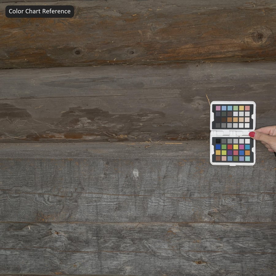 Weathered Hand Hewn Log Wall Texture, Silver Grey