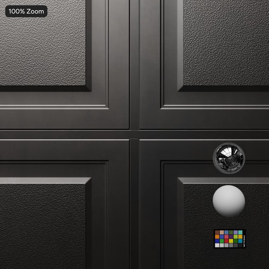 Texture de plafond en fausses dalles de vinyle métalliques gaufrées, argentées