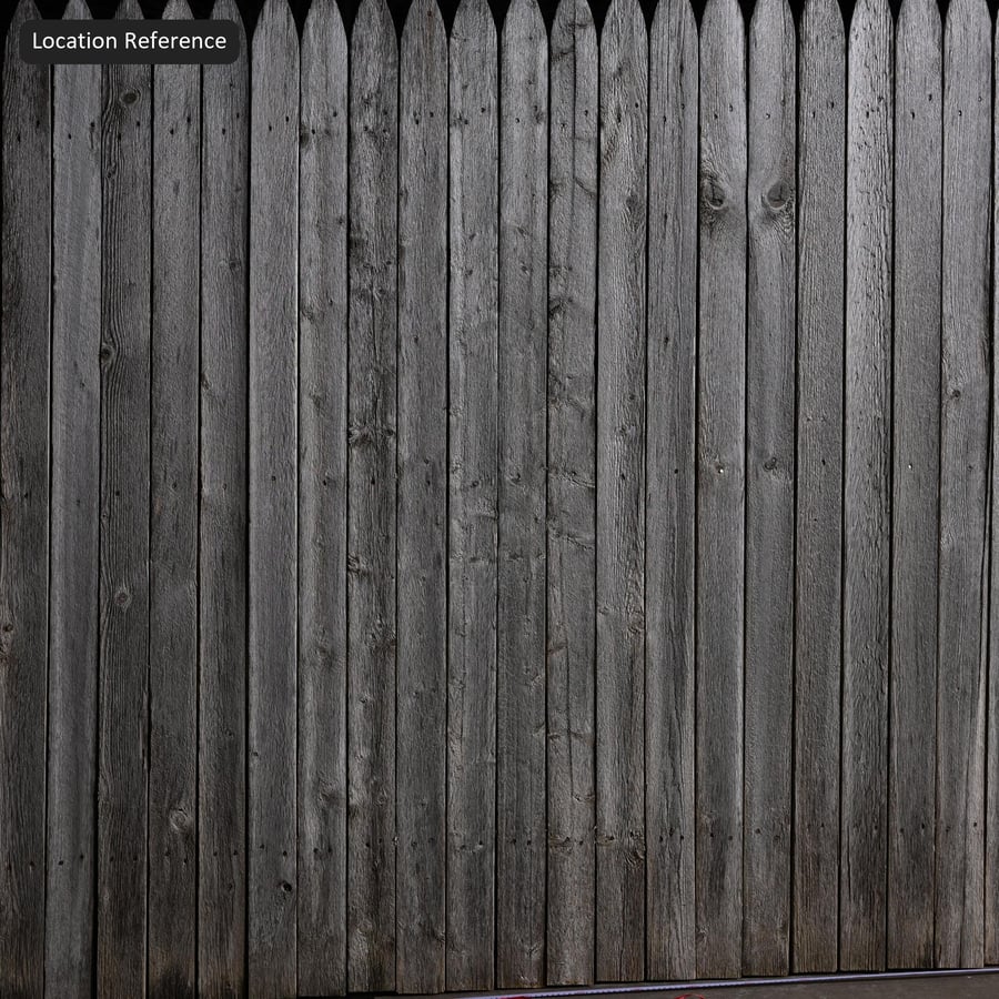 Weathered Vertical Timber Board Cladding Texture, Driftwood Grey