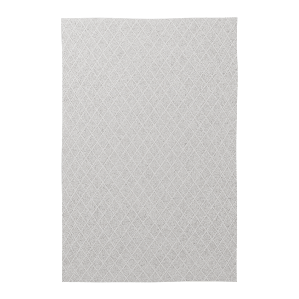 Mini-Diamant-Designerteppich Modell, Grau