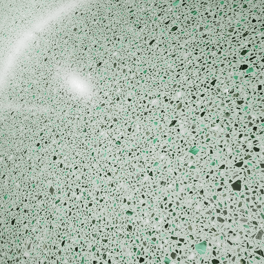 Palladiana Leaf Terrazzo Texture, Green