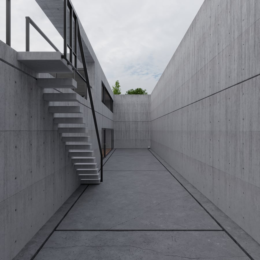 City Park Overcast Sky Outdoor HDRI