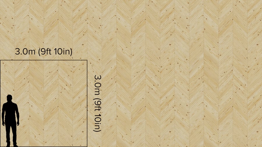 Natural Chevron Pattern Pine Wood Flooring Texture