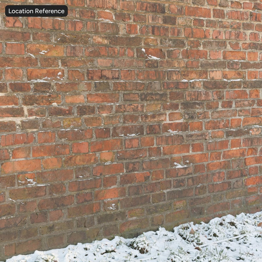 Textura de parede de tijolos Old Mossy English Bond