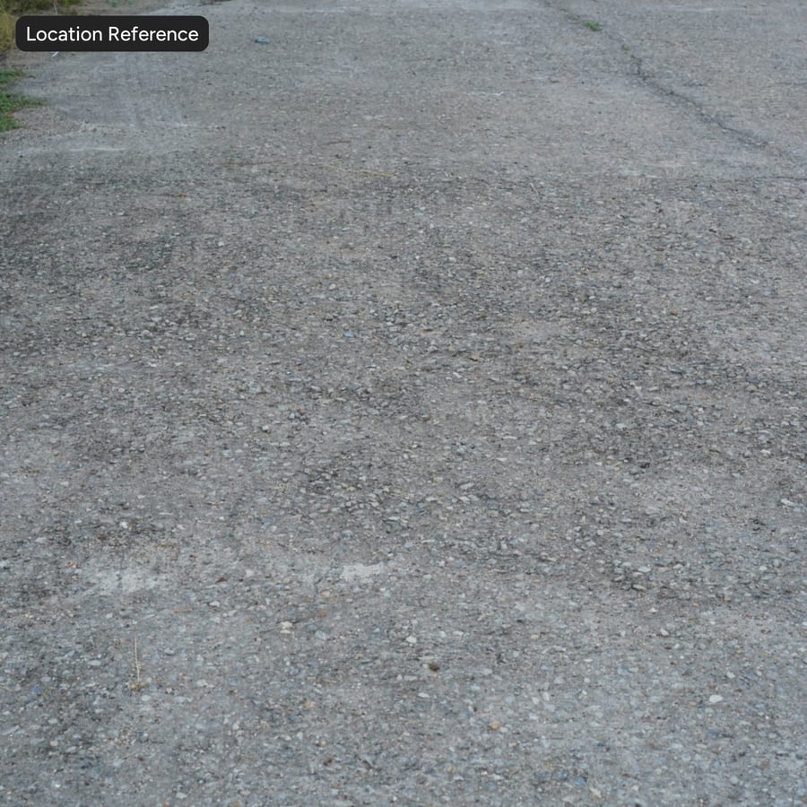 Dirty Chunky Aggregate Asphalt Texture