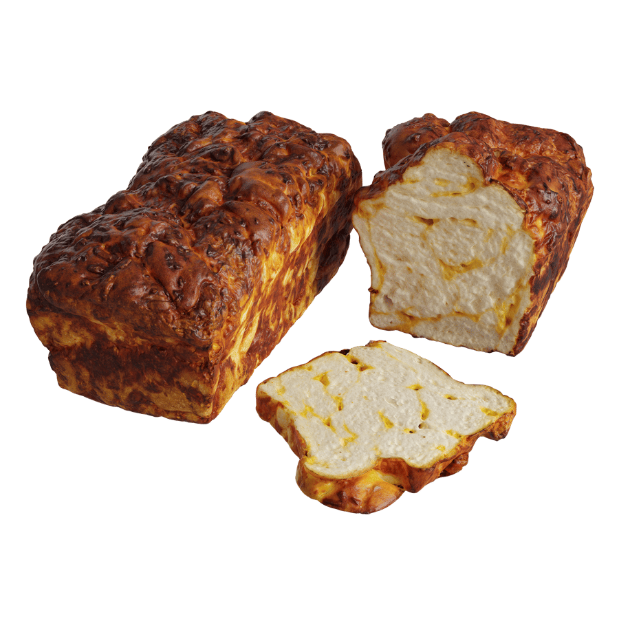 Cheese Food Bread Models