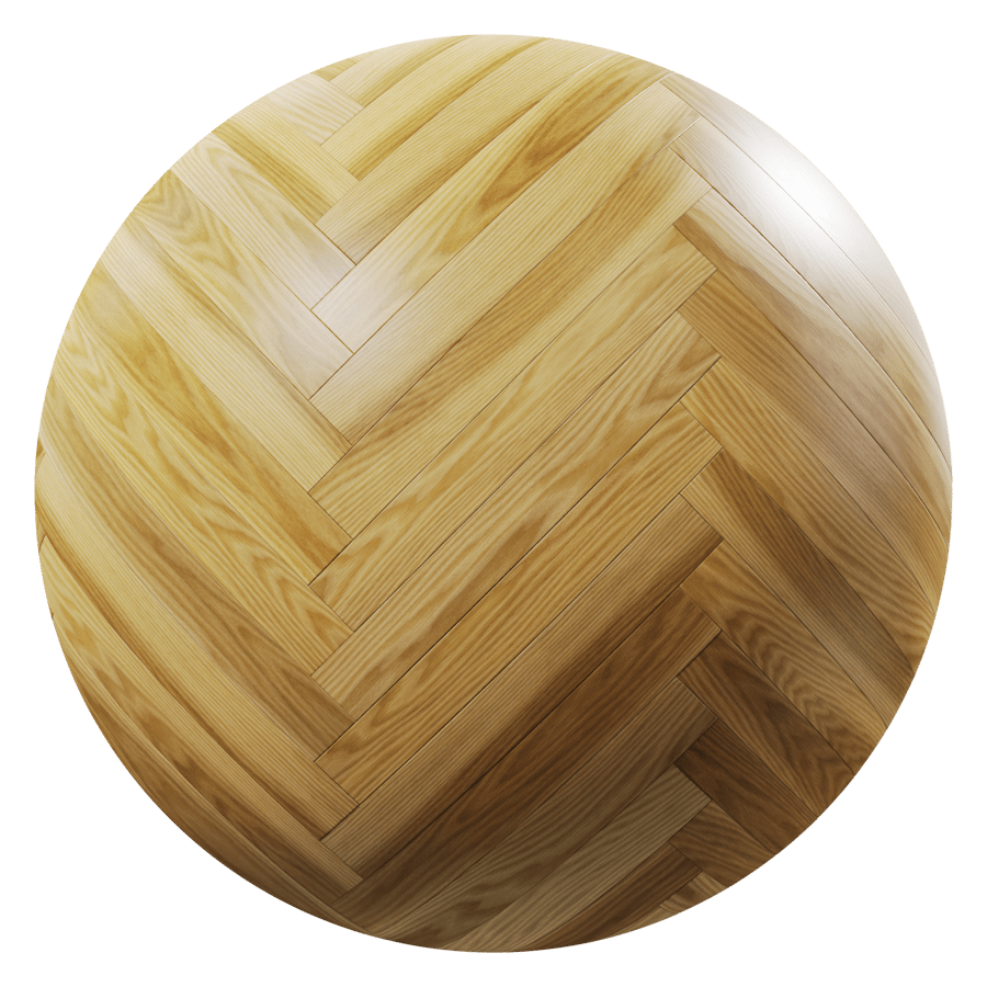 Natural Herringbone Pattern Beech Wood Flooring Texture