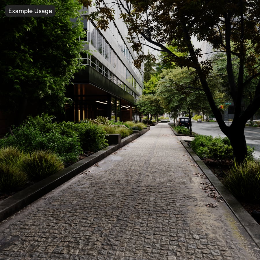Texture de pavé carré décoratif