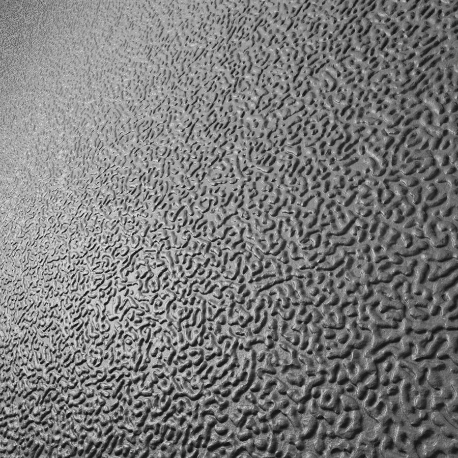 Swirls Dot Mold Plastic Texture, Black