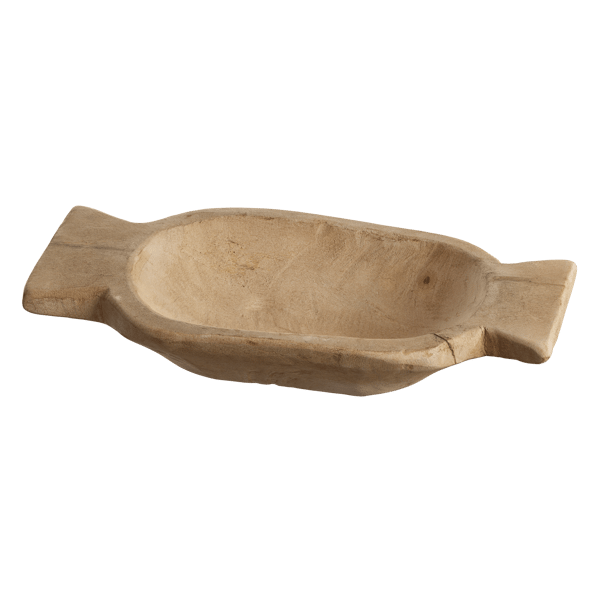 Rustic Wooden Bowl Model