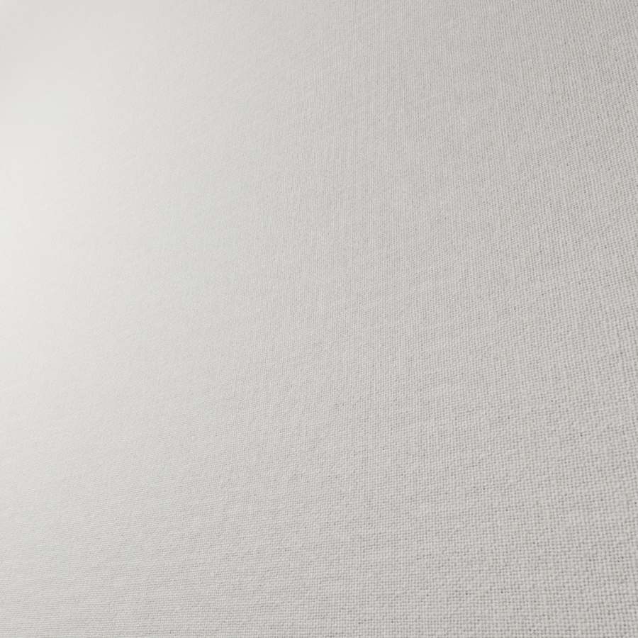 Plain Flat Drapery Fabric Texture, White