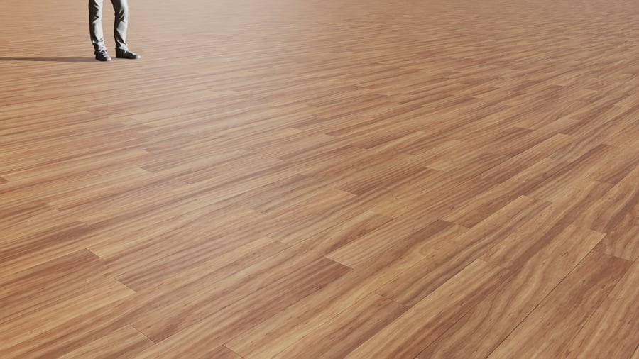 Thin Sanded African Mahogany Wood Flooring Texture