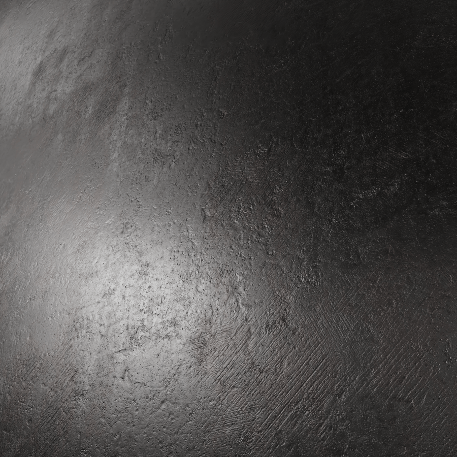 Hand Cast Dark Metal Texture