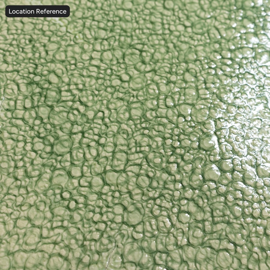 Crawl Glazed Ceramic Pottery Texture, Matte White