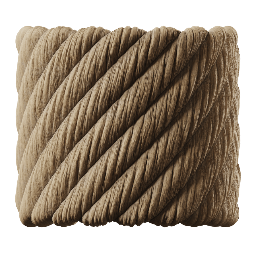 Jute Cord Texture, Brown - Poliigon