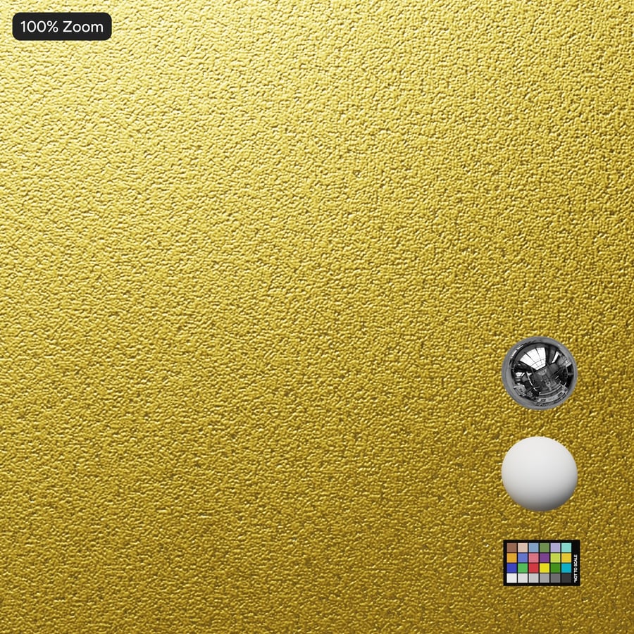Texture de métal doré sablé