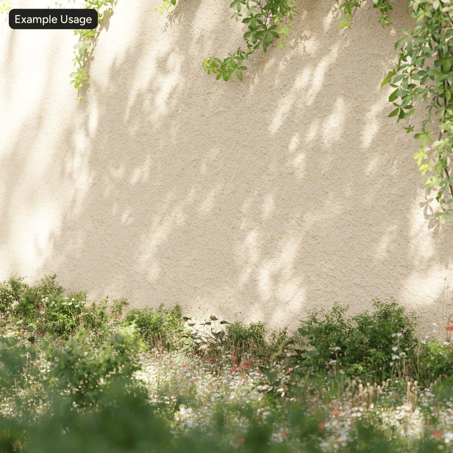 Textura de parede de gesso Roughness Stucco, amarelo