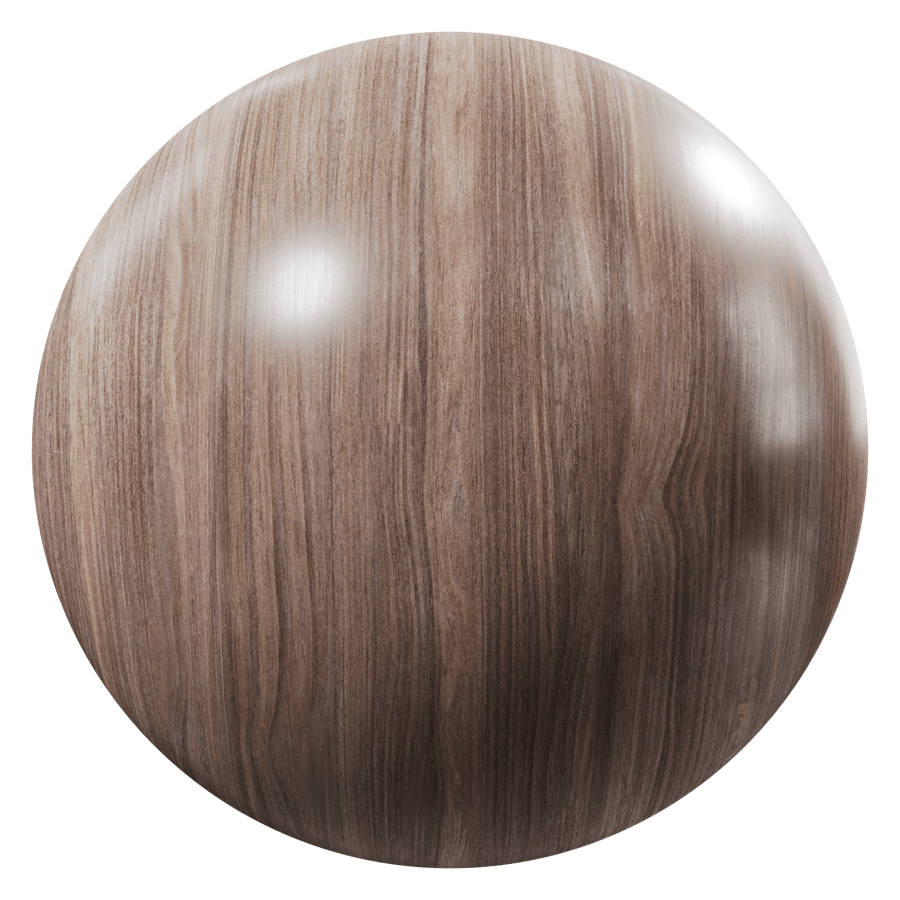 Streaked Fine Wood Veneer Texture, Cool Brown