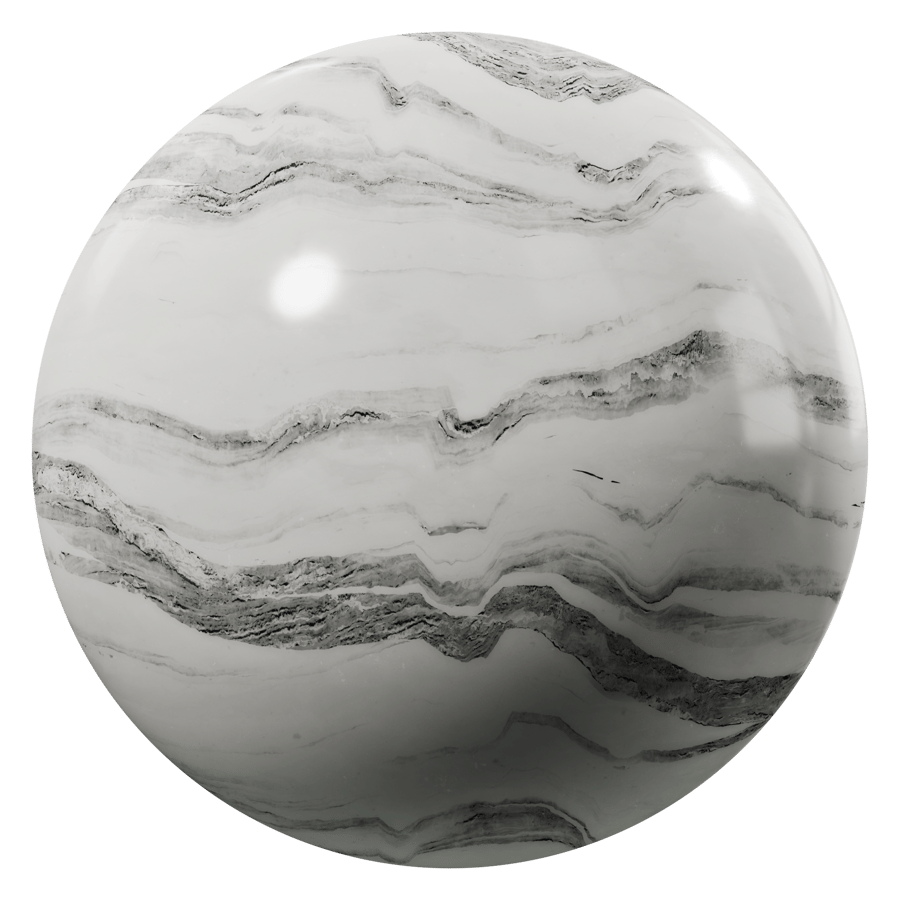 Matte Marble Stone Texture, Ash Vein