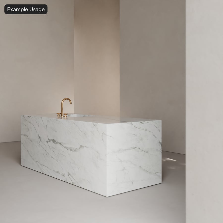 Polished Marble Stone Texture, Faint Frost