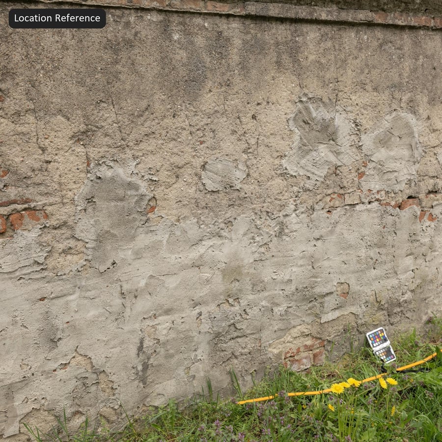 Gammal murslipad gipsvägg Textur