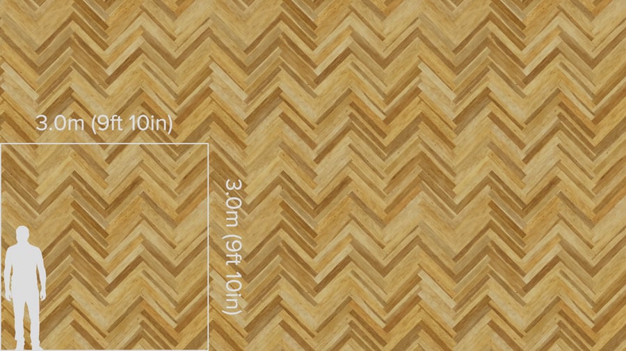 Herringbone Poplar Wood Board Texture, Beige