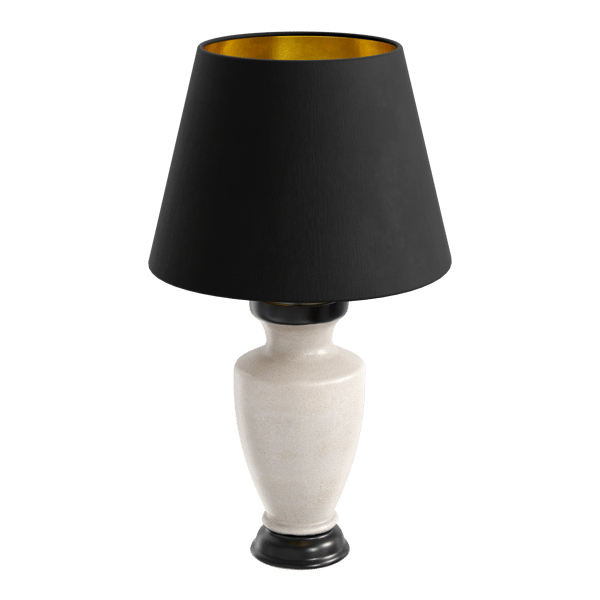 Model lampy z kloszem Eno Ceramic Arrius Calmness, biały